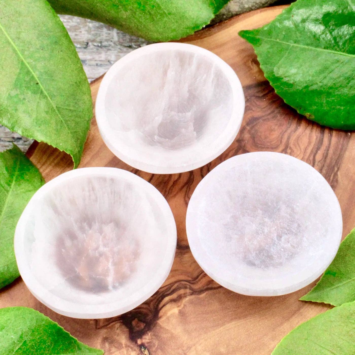 Small Selenite Bowls