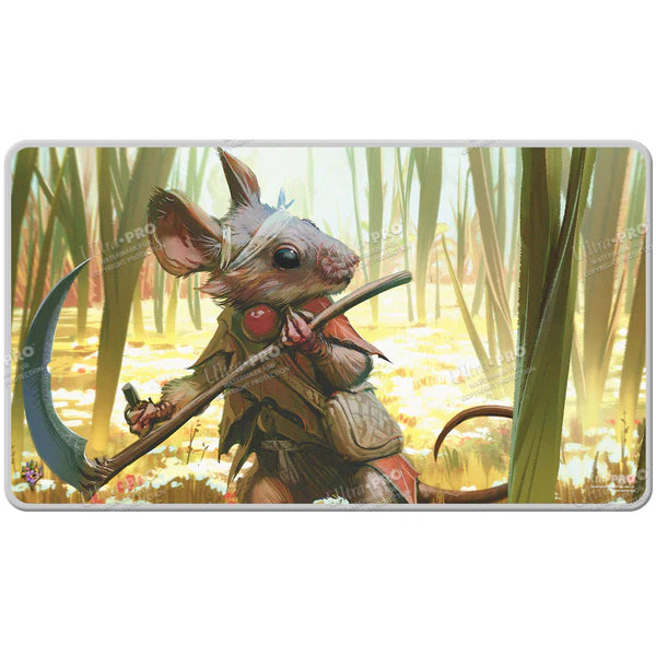 BloomBurrow Stitched Edge Playmat: Swords to Plowshares