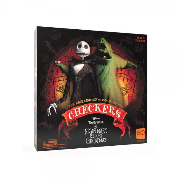 Checkers Disney Nightmare Before Christmas Game