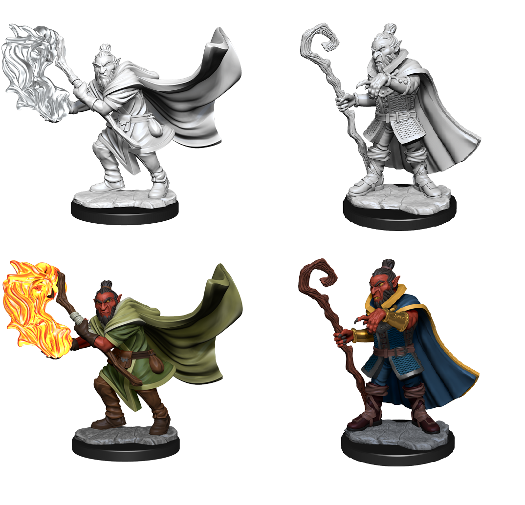 CR Unpainted Minis WV1 Hobgoblin Wizard/Druid Male