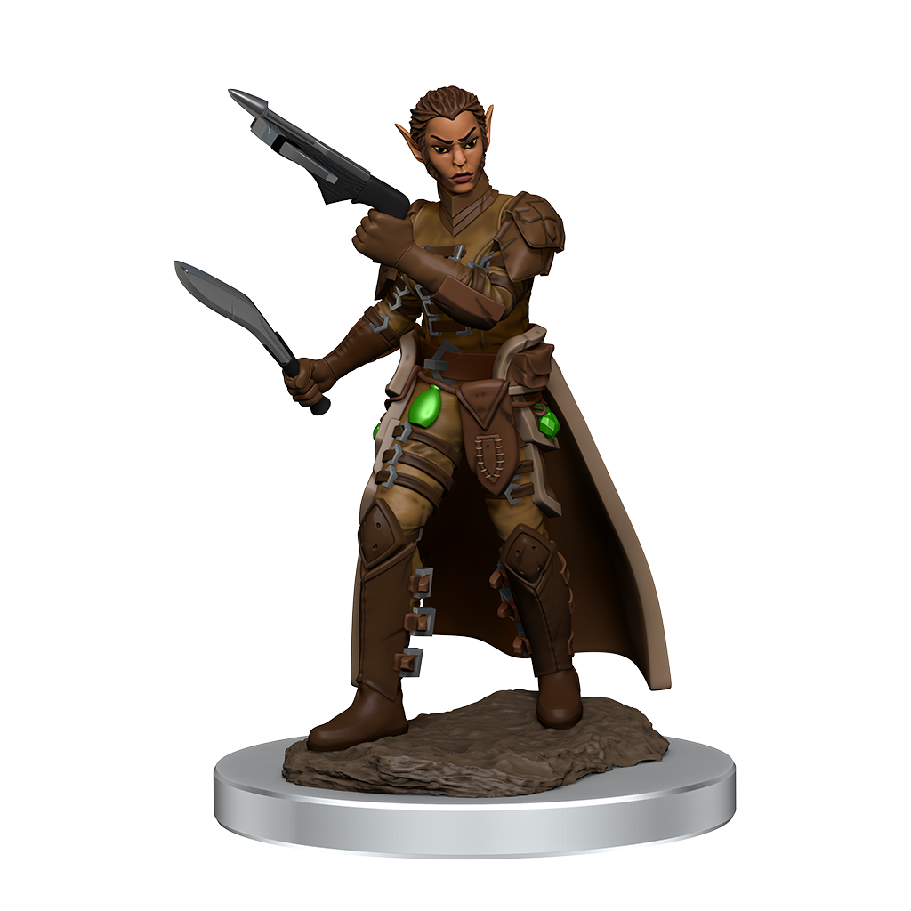 DND Icons O/T Realms Female Shifter Rogue Prem Fig