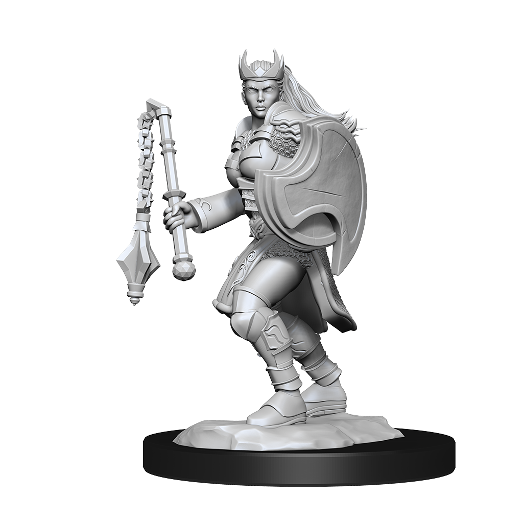 DND Unpainted Minis Kalashtar Cleric Female