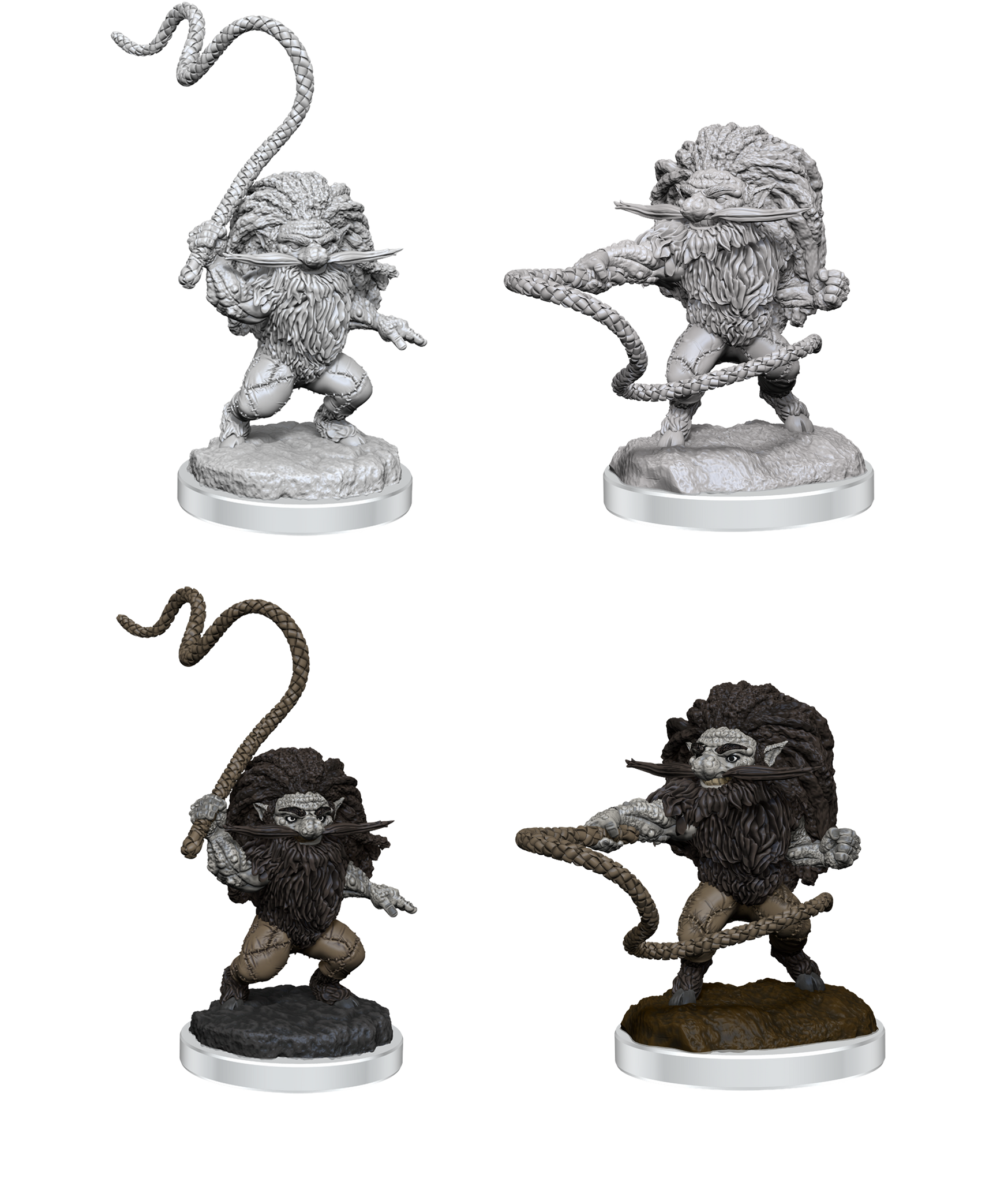 DND Unpainted Minis Korreds