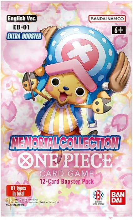 One Piece CG EB-01 Extra Booster Pack Memorial Collection