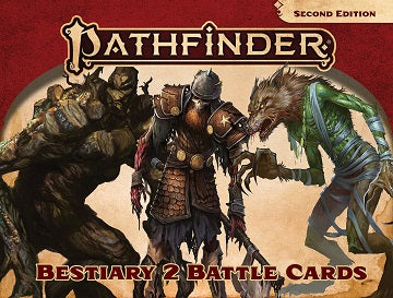 Pathfinder 2E Cards: Bestiary 2 Battle Cards