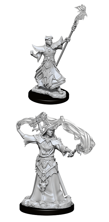 Pathfinder Unpainted Minis Male Human Sorcerer