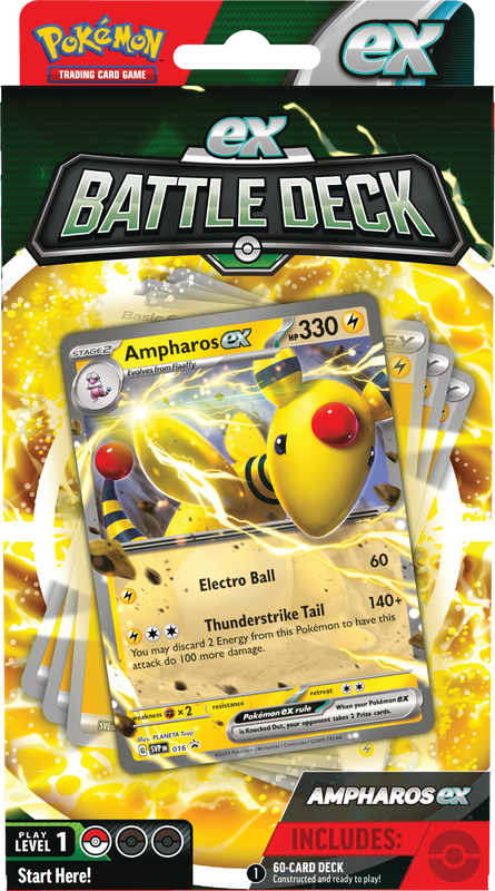 Pokémon Battle Decks Ampharos EX/Lucario EX