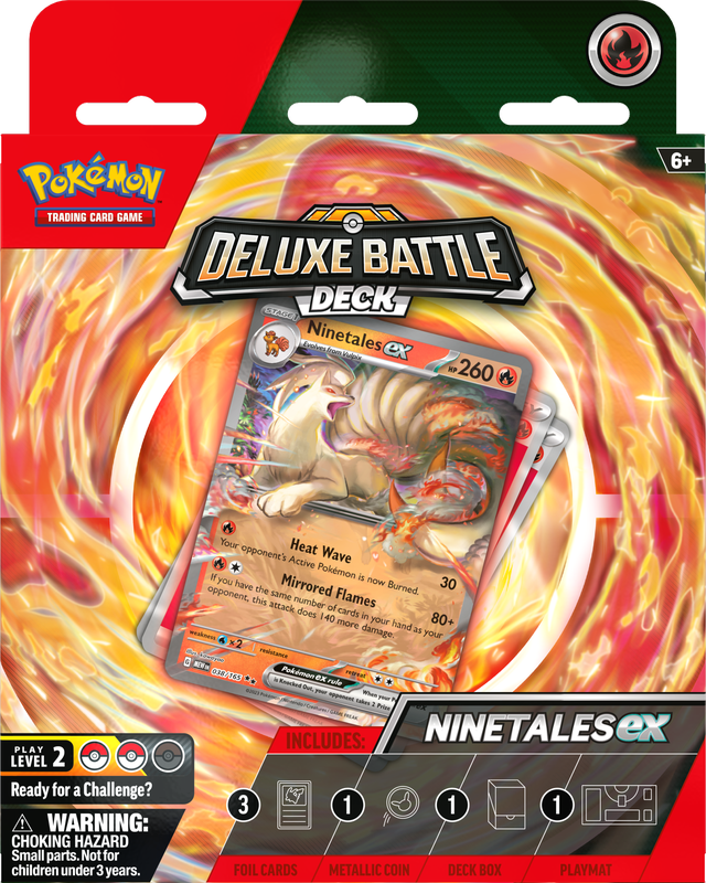 Pokemon Deluxe Battle Deck Ninetales/Zapdos EX