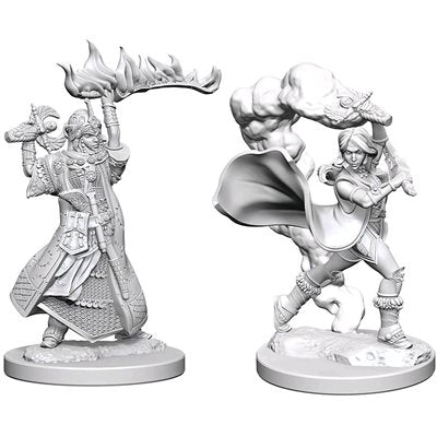 WizKids Pathfinder Deep Cuts Unpainted Miniatures: Wave 1: Human Female Cleric