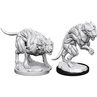 Pathfinder Deep Cuts Unpainted Miniatures: Wave 1: Hell Hounds