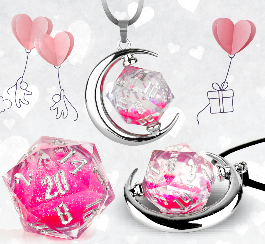 SD BE MY NAT D20 NECKLACE