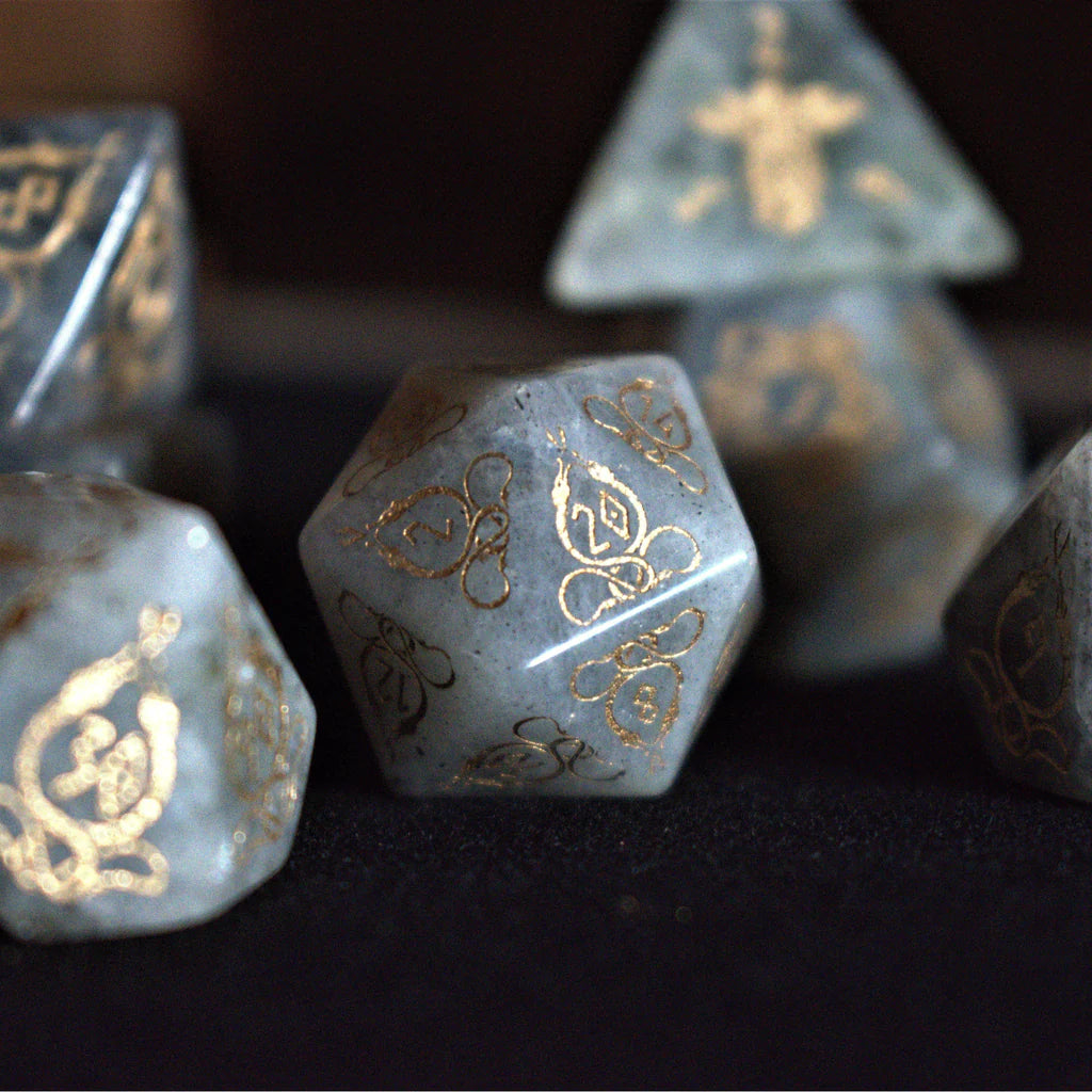 Misty Mountain Stone dice