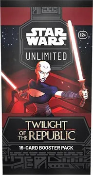 Star Wars Unlimited Twilight of The Old Republic Booster Pack