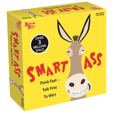 University Games Smart Ass The Ultimate Party Game, Ages 12+